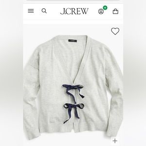 J crew cardigan